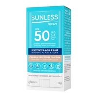 Protetor Sol Sunless Fps50 Sport Bastao 15g