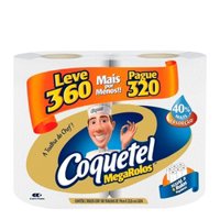 Papel Toalha Coquetel C/2un Mega Rolo