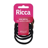 Elastico P/cabelo Ricca Sem Metal 15mm