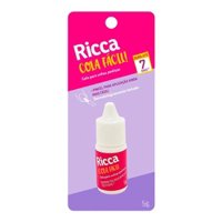 Cola P/unha Posticas Ricca 5g C/pincel