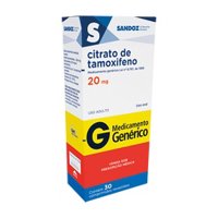 Citrato Tamoxifeno 20mg C/30cpr Sandoz