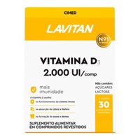 Lavitan Vitamina D 2000ui 30cp