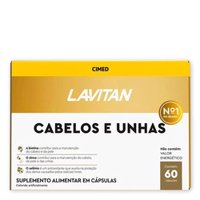 Lavitan Hair Cab.e Unhas 60caps