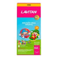 Lavitan Kids 240ml Sabor Tutti-frutti