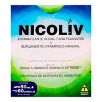 Kit Nicoliv 60cpas+sol Spr 50ml