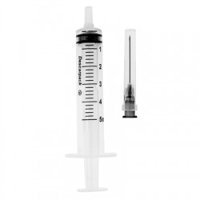 Seringa Desc.5ml C/ag.25x7 Descarpa