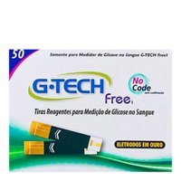 Tiras Reagentes G-tech Free 50 Tiras