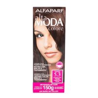Tint Alta Moda 5.3 Castanho Claro Dourad