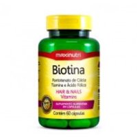 Biotina 60caps Hair/nails Maxinutri