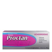 Proctan Hemorroidas 25gr 6apl