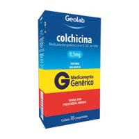 Colchicina 0,5mg 30cp Geo Lab