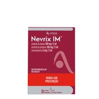 Nevrix Im 2ml 3 Ampolas