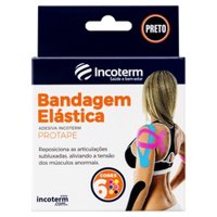 Bandagem Elastica Adesiva Protape Preto